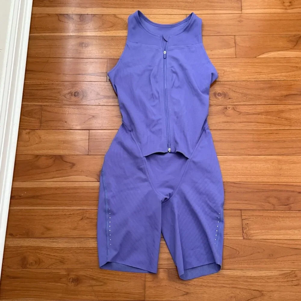 Lululemon SenseKnit Running One-Piece Charged Indigo Size 6 Running Activewear